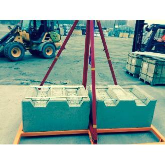 Safeload betongvikt 1 ton