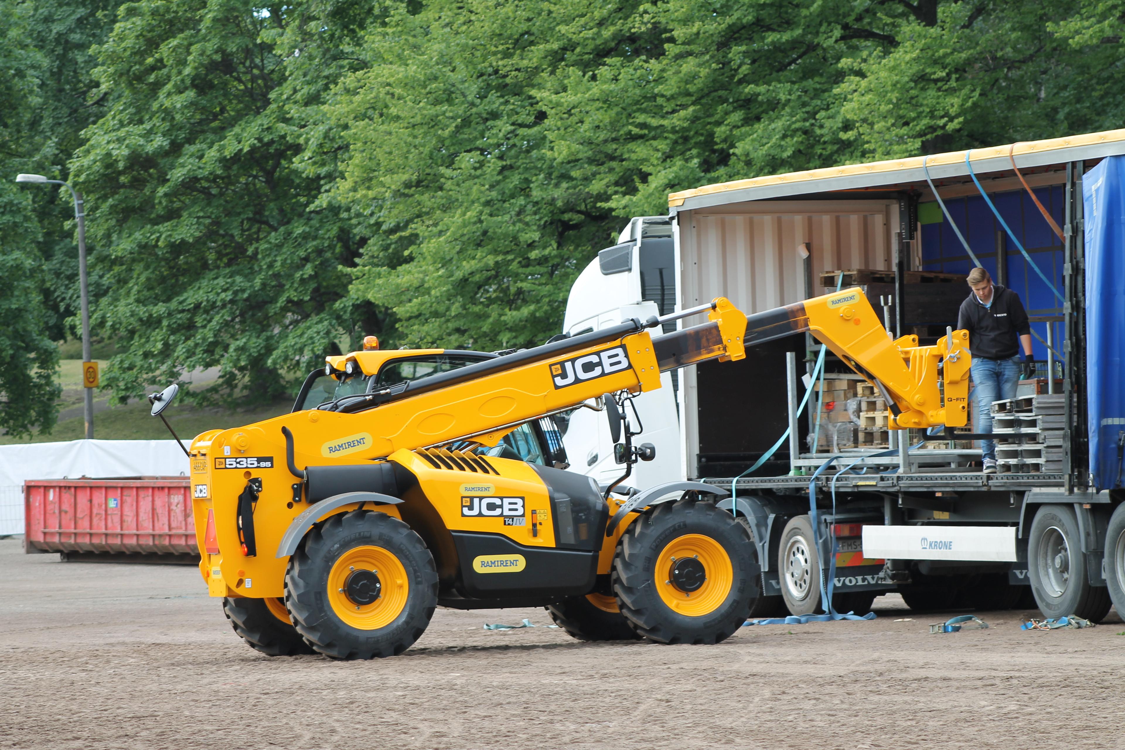 Teleskoptruck lyfthöjd 9.5m