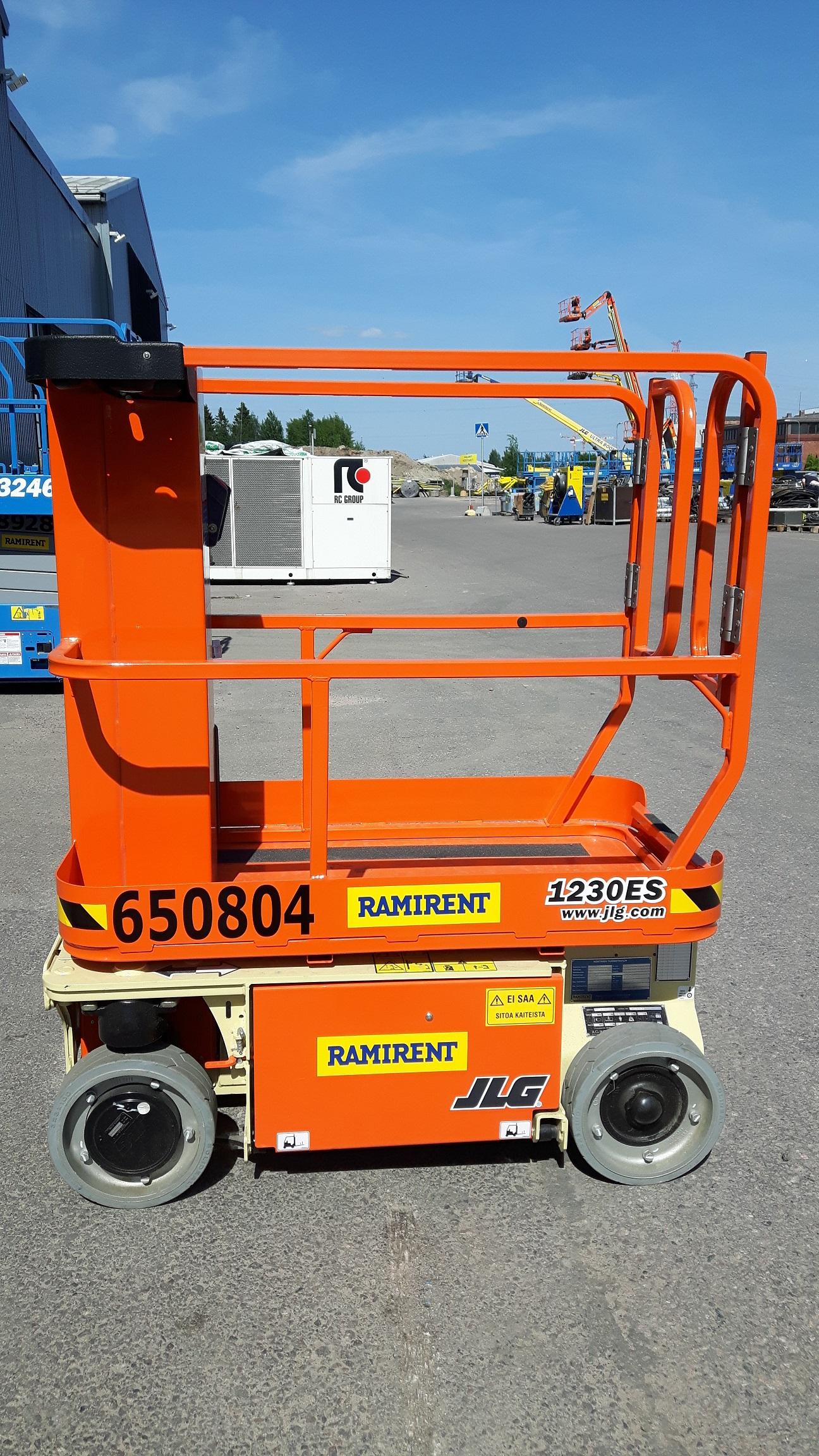 Pelarlift batteri plattformshöjd  3,6 m