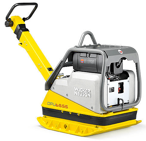 Vibratorplatta, dieseldriven, < 500 kg