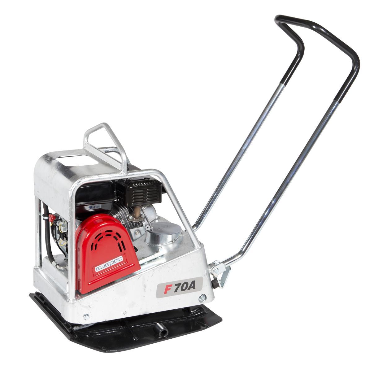 Vibratorplatta, bensindriven, < 85 kg