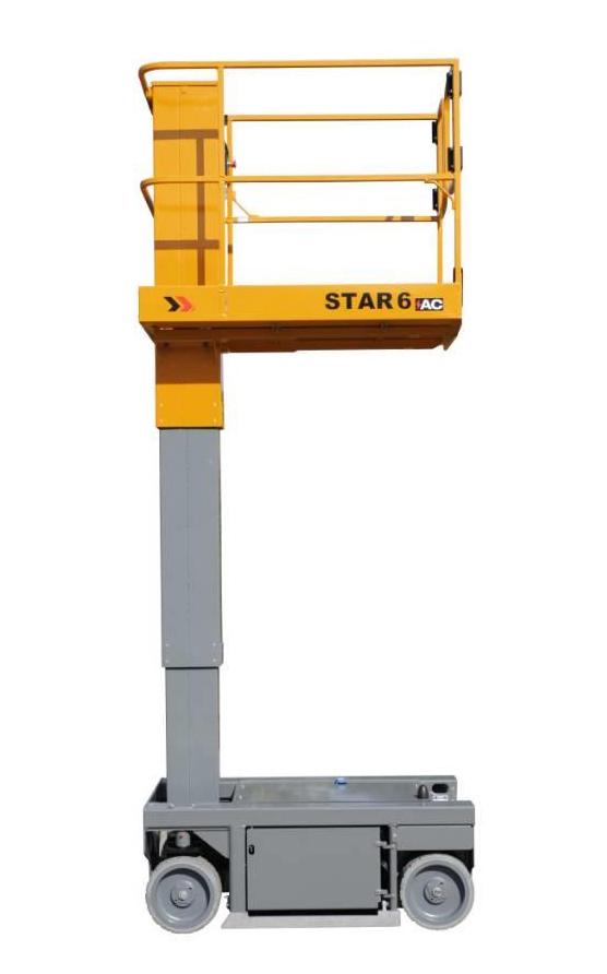 Pelarlift batteri plattformshöjd 3,8 m