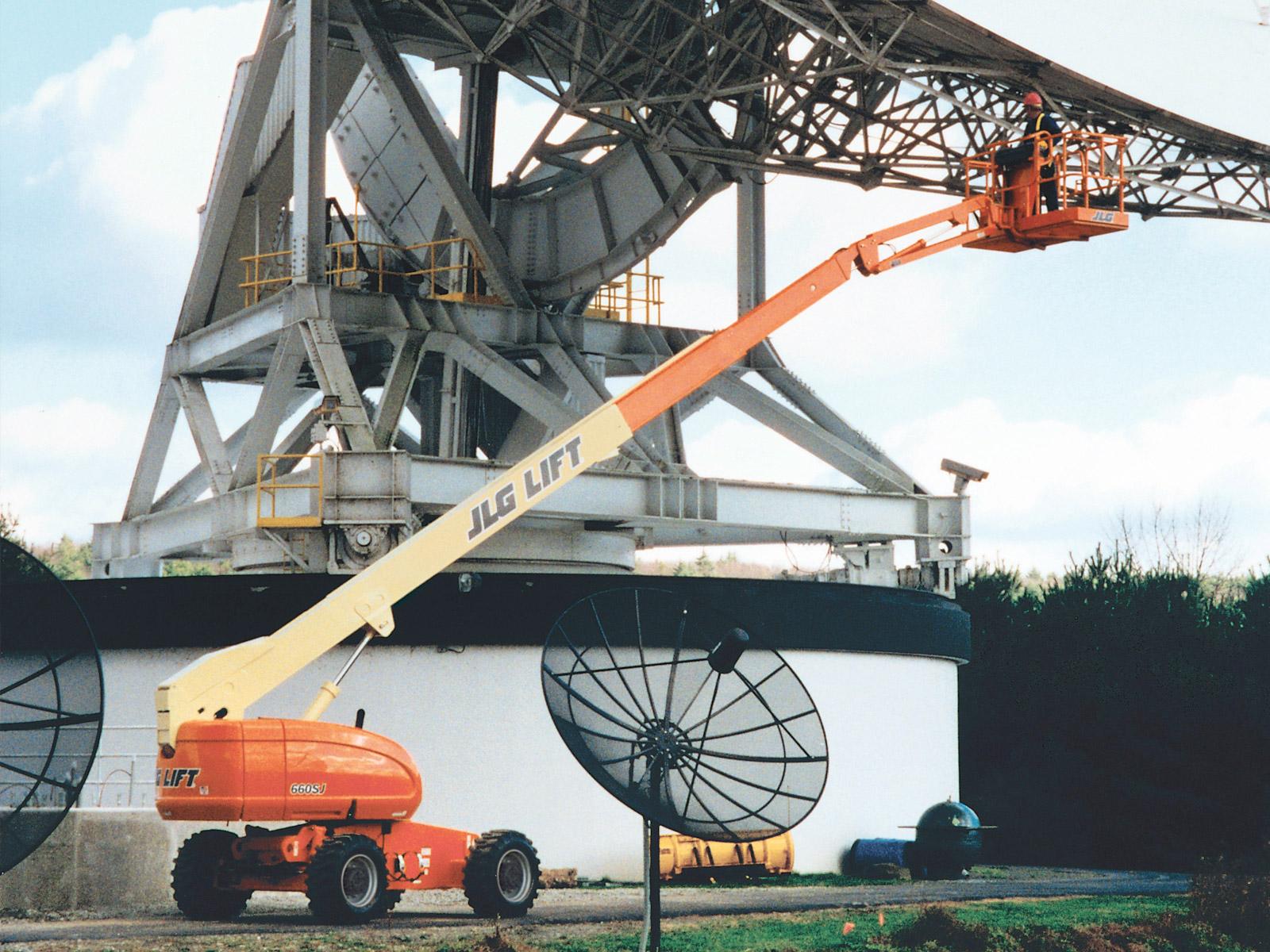Teleskoplift diesel, plattformshöjd 20,3m