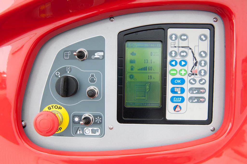 Teleskoplift, plattformshöjd 25,7 m