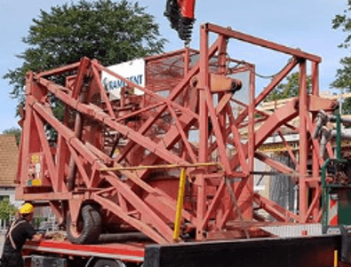 Bygghiss hydraulisk < 1200 kg
