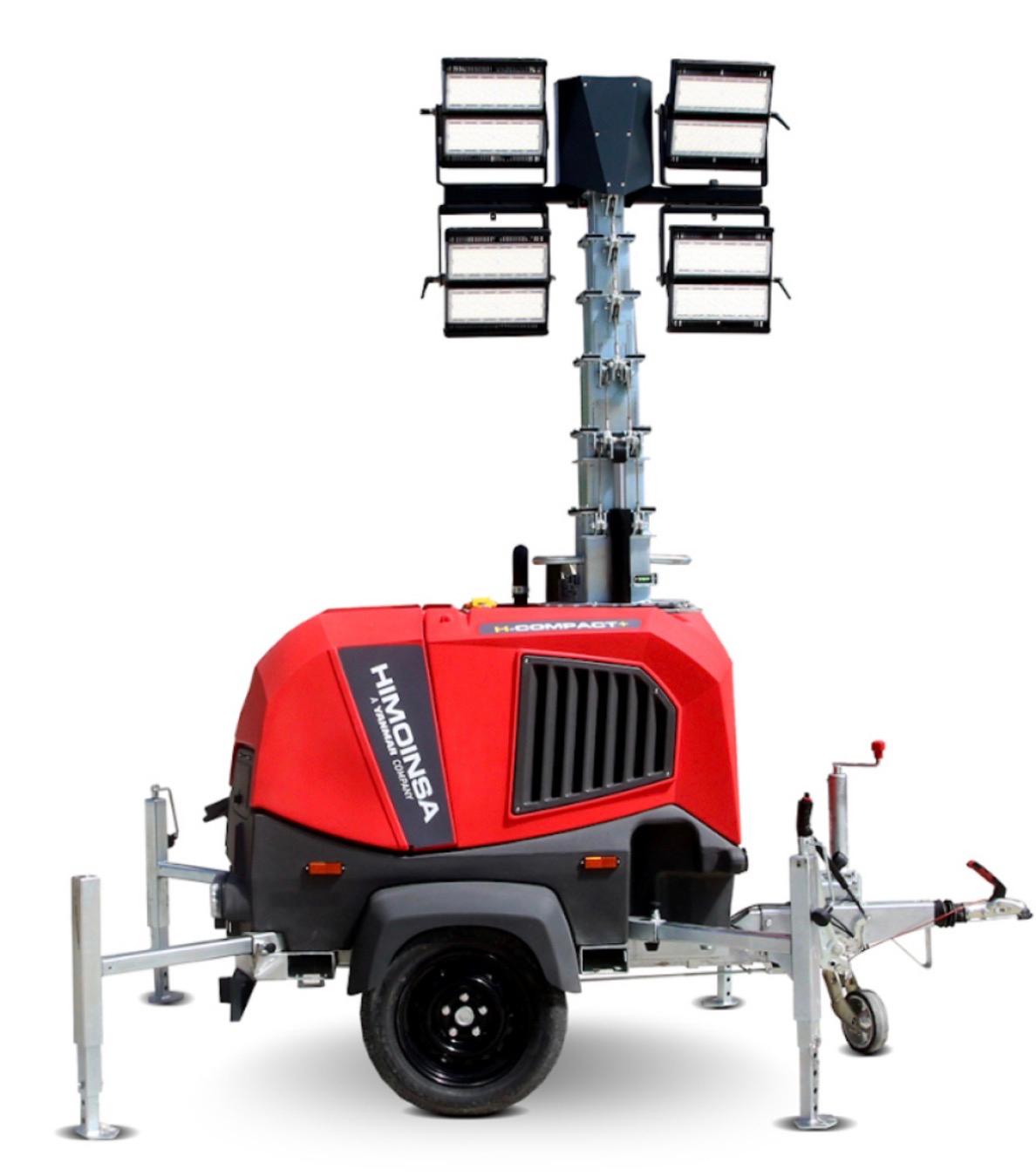 Belysningsmast LED-ljus, <8.5 M, dieseldriven