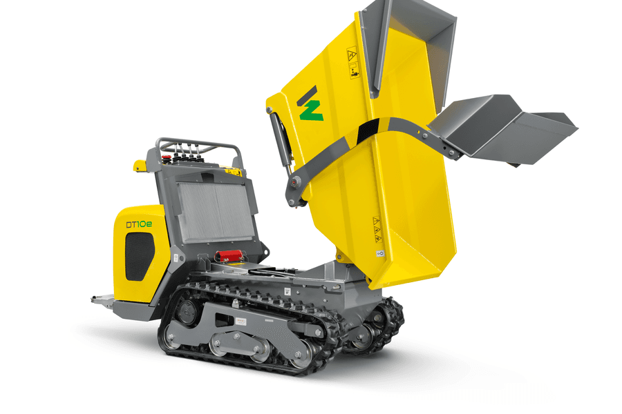 Bandburen batteridriven självlastande minidumper 1T