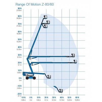 Vikbomslift diesel plattformshöjd 23,7m