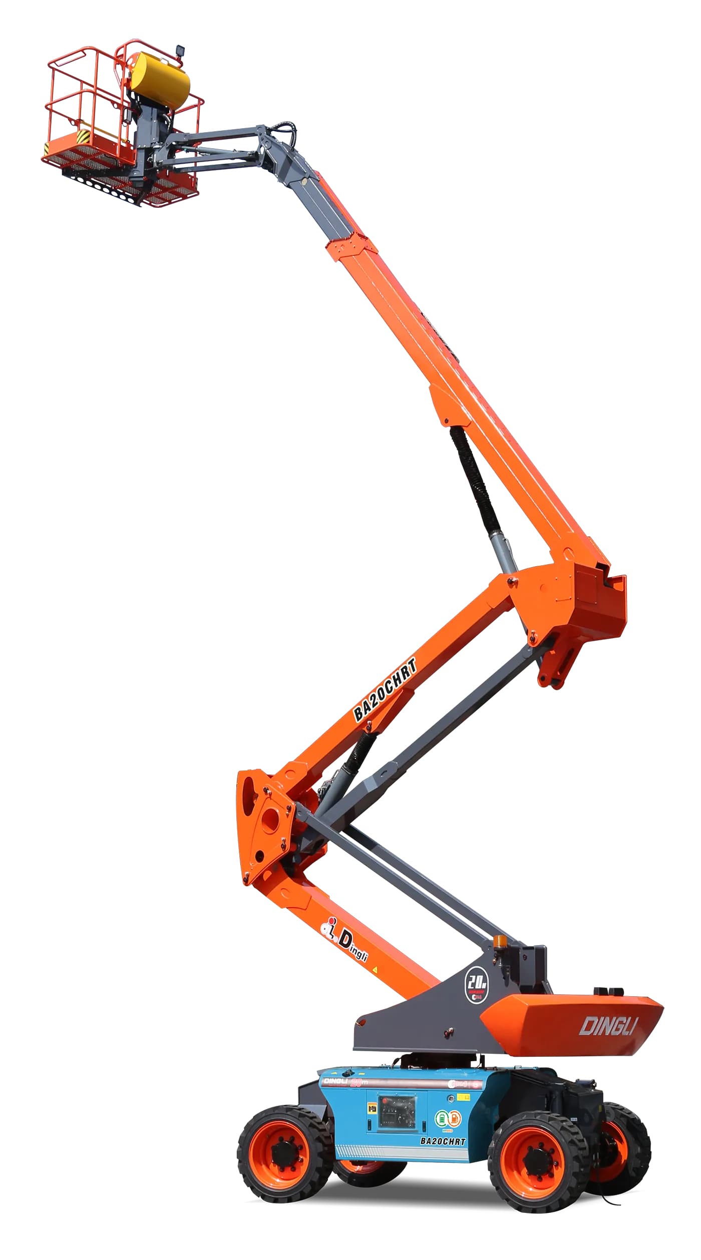 Vikbomslift hybrid plattformshöjd 18,2 m