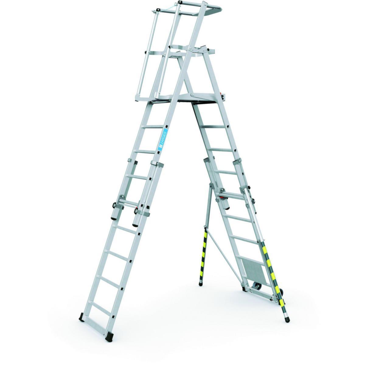 Plattformsstege, teleskopisk, 1,3-2,4m