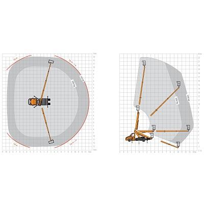 Billift plattformshöjd 20,3m