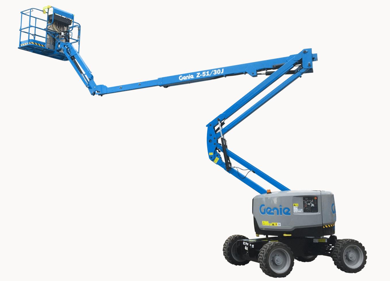 Vikbomslift diesel, plattformshöjd 15,6m