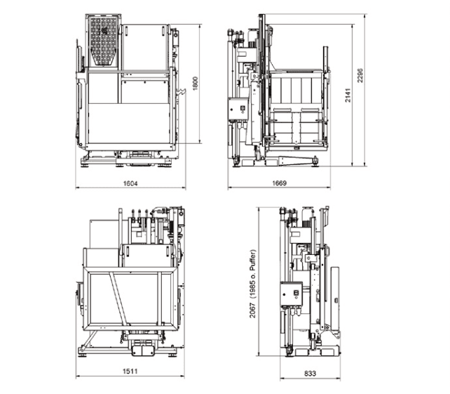 Materialhiss 500 kg