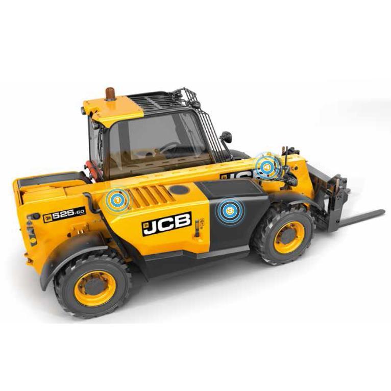 Teleskoptruck lyfthöjd 6 m