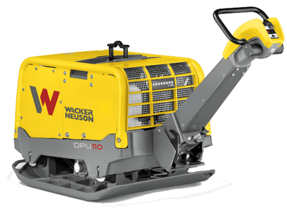 Vibratorplatta, dieseldriven, < 700 kg