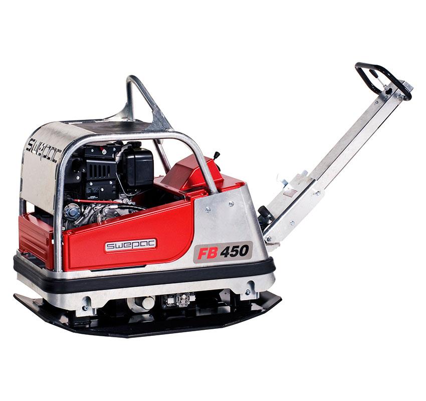 Vibratorplatta, dieseldriven, < 500 kg