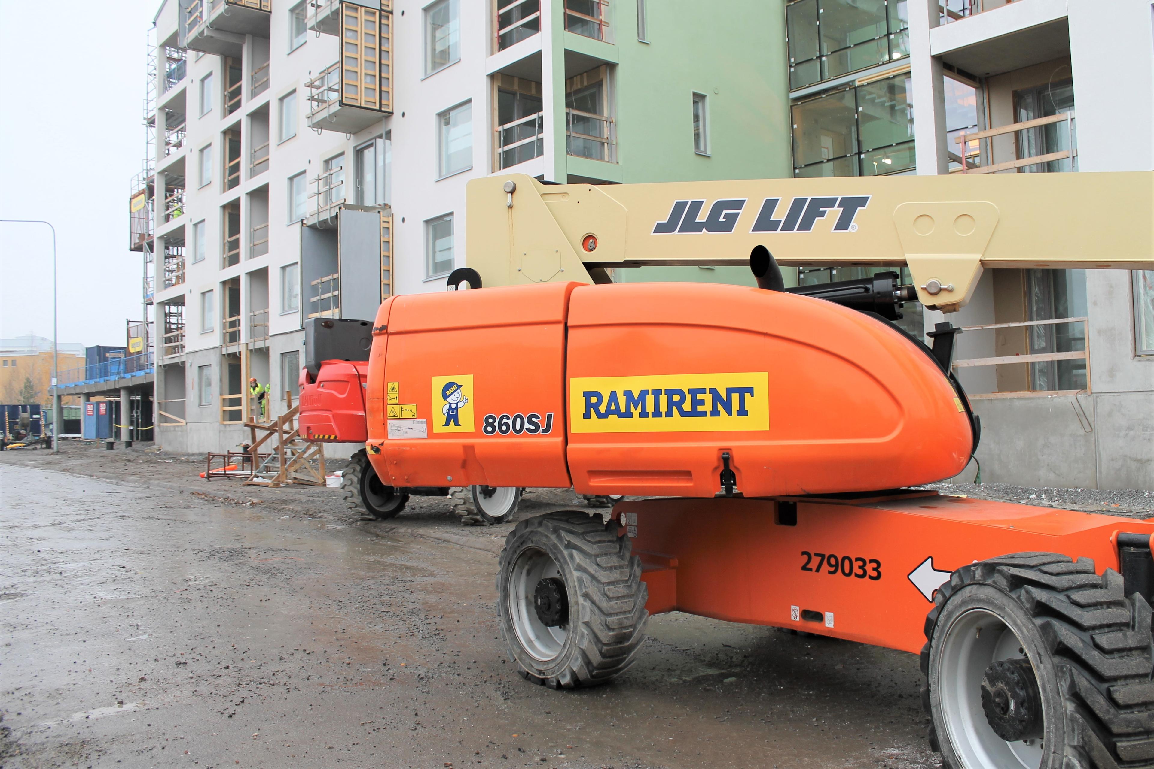Teleskoplift diesel, plattformshöjd 26,2m