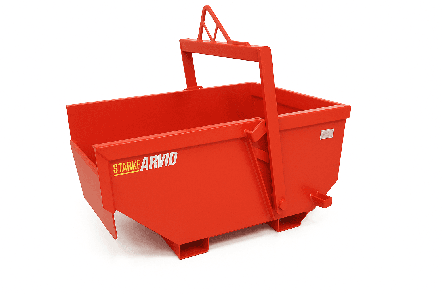 Materialbask självtömmande < 1000 L