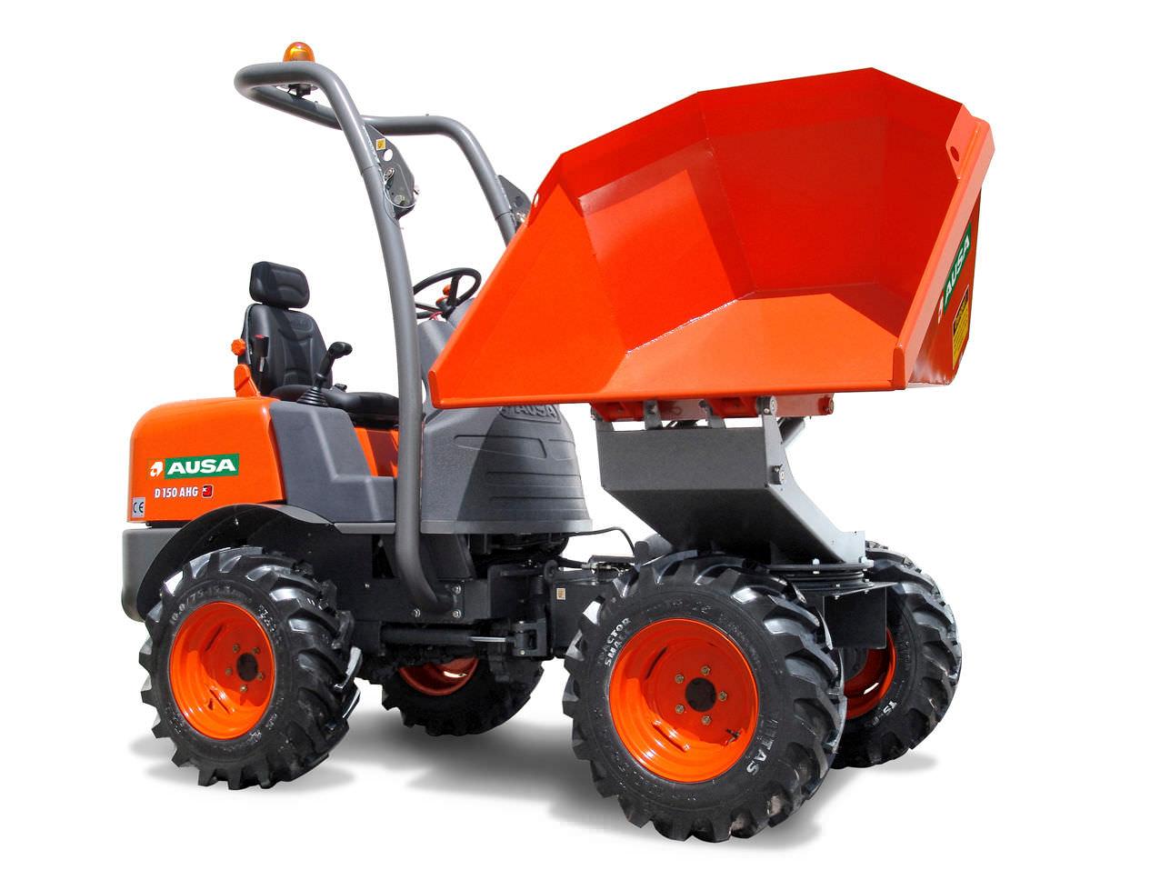 Dumper hjulburen 4wd med svängbord 3,5T 