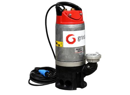 Slampump, eldriven, 0.9 kW, 2" anslutning