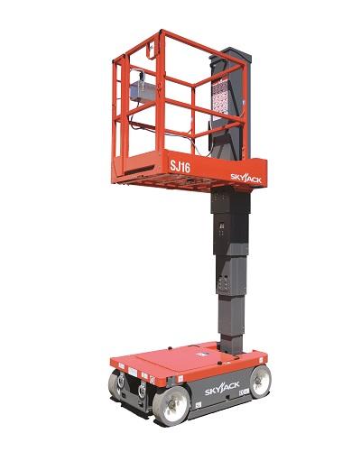 Pelarlift batteri, plattformshöjd 4,7 m