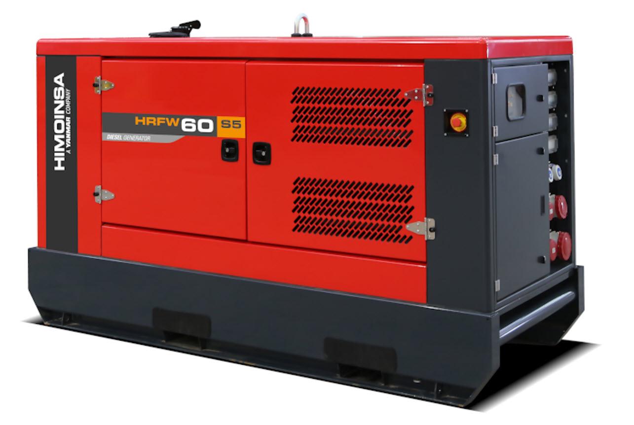 Elverk 60 kva steg 5, diesel