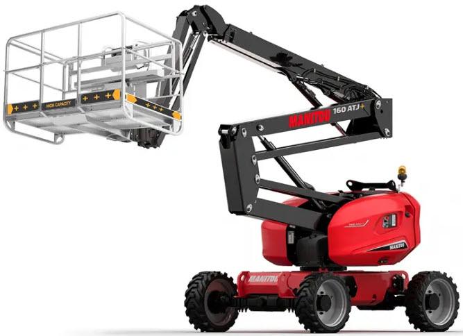 Vikbomslift diesel, plattformshöjd 14,2m