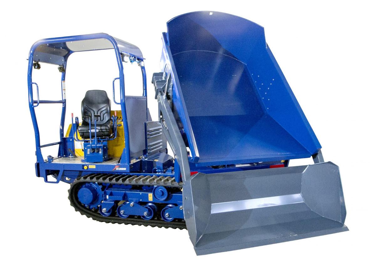 Dumper självlastande med 3-vägstipp, 3T