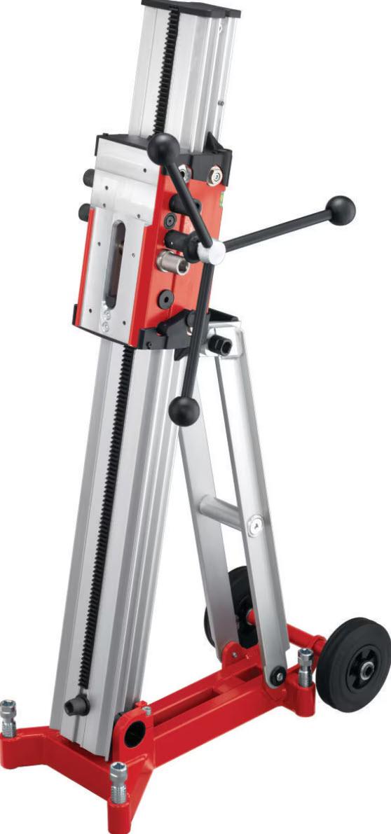 Kärnborrstativ m. vakuumplatta Ø < 600 mm