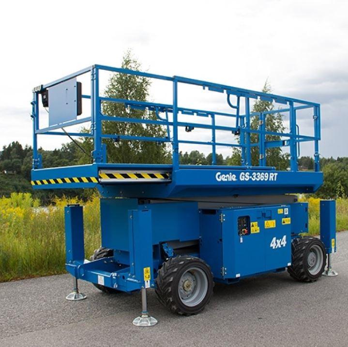 Saxlift diesel plattformshöjd 9,7m