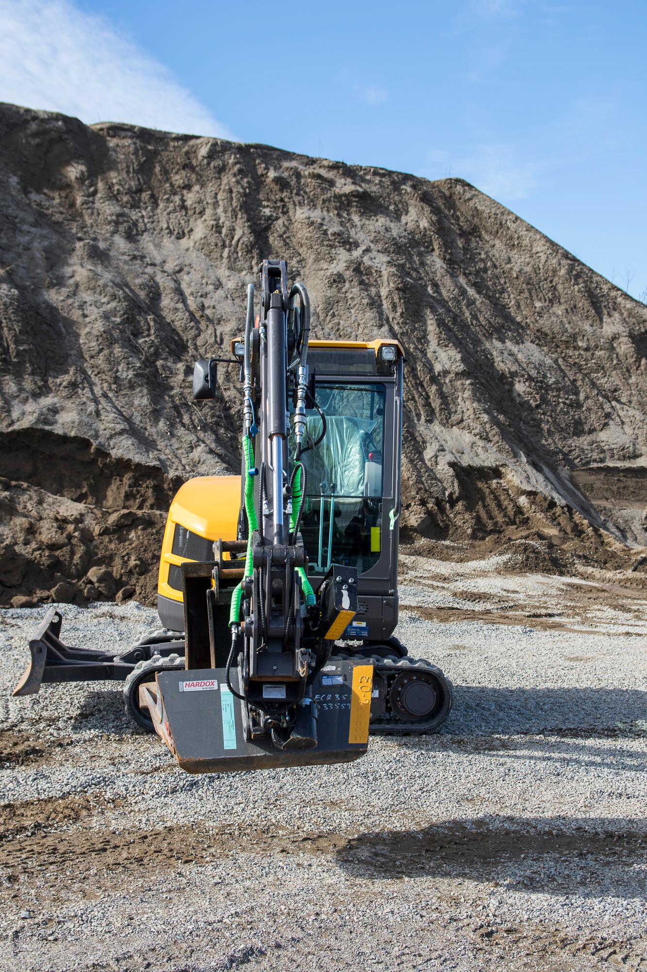 Grävmaskin bandburen 3,5T