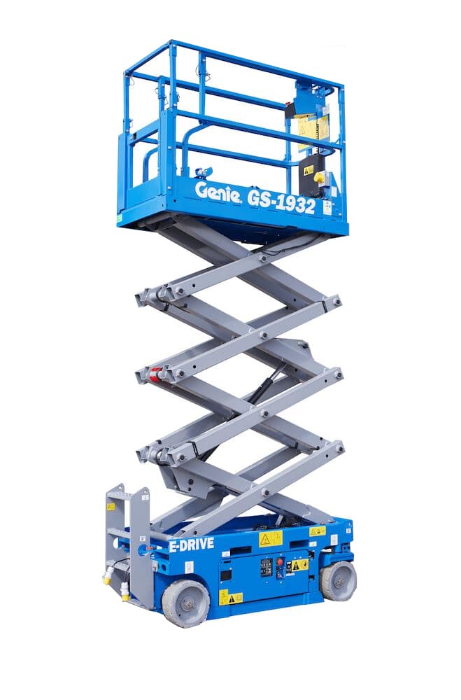 Saxlift batteri plattformshöjd 5,8 m