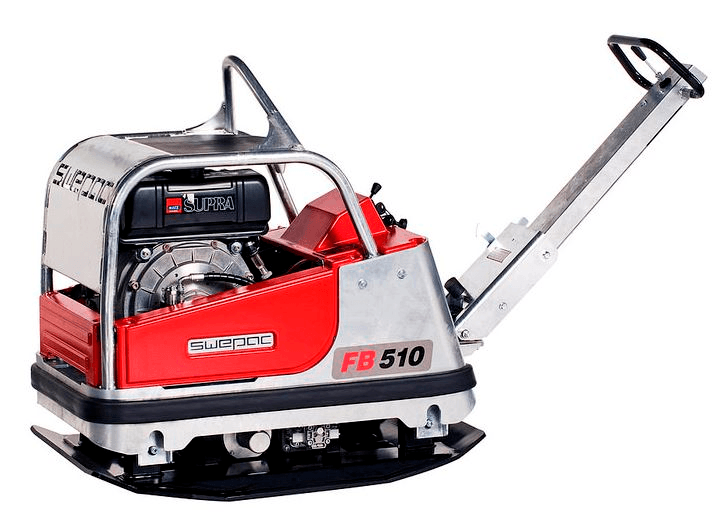 Vibratorplatta, dieseldriven, < 500 kg
