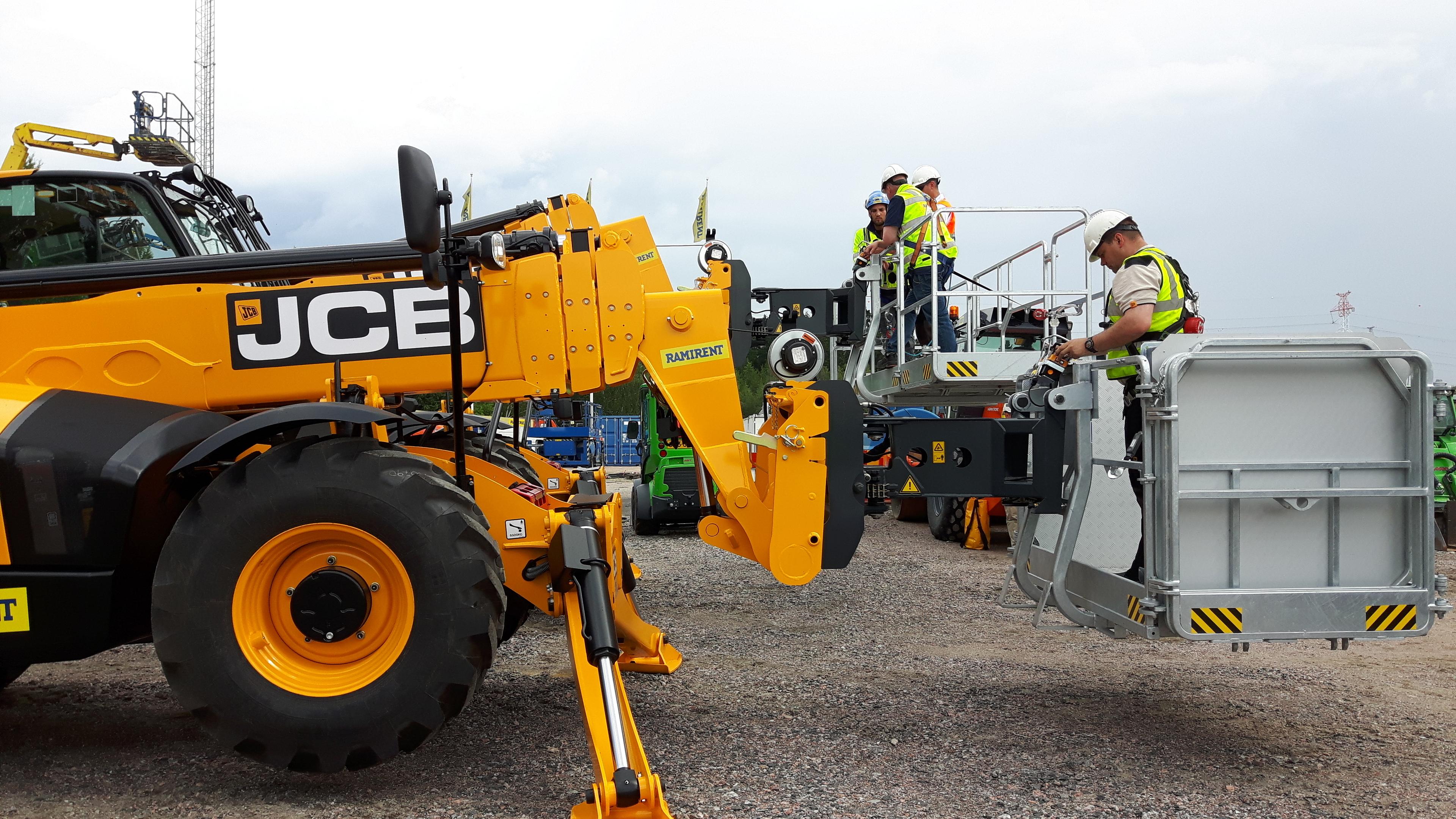 Teleskoptruck lyfthöjd 17m