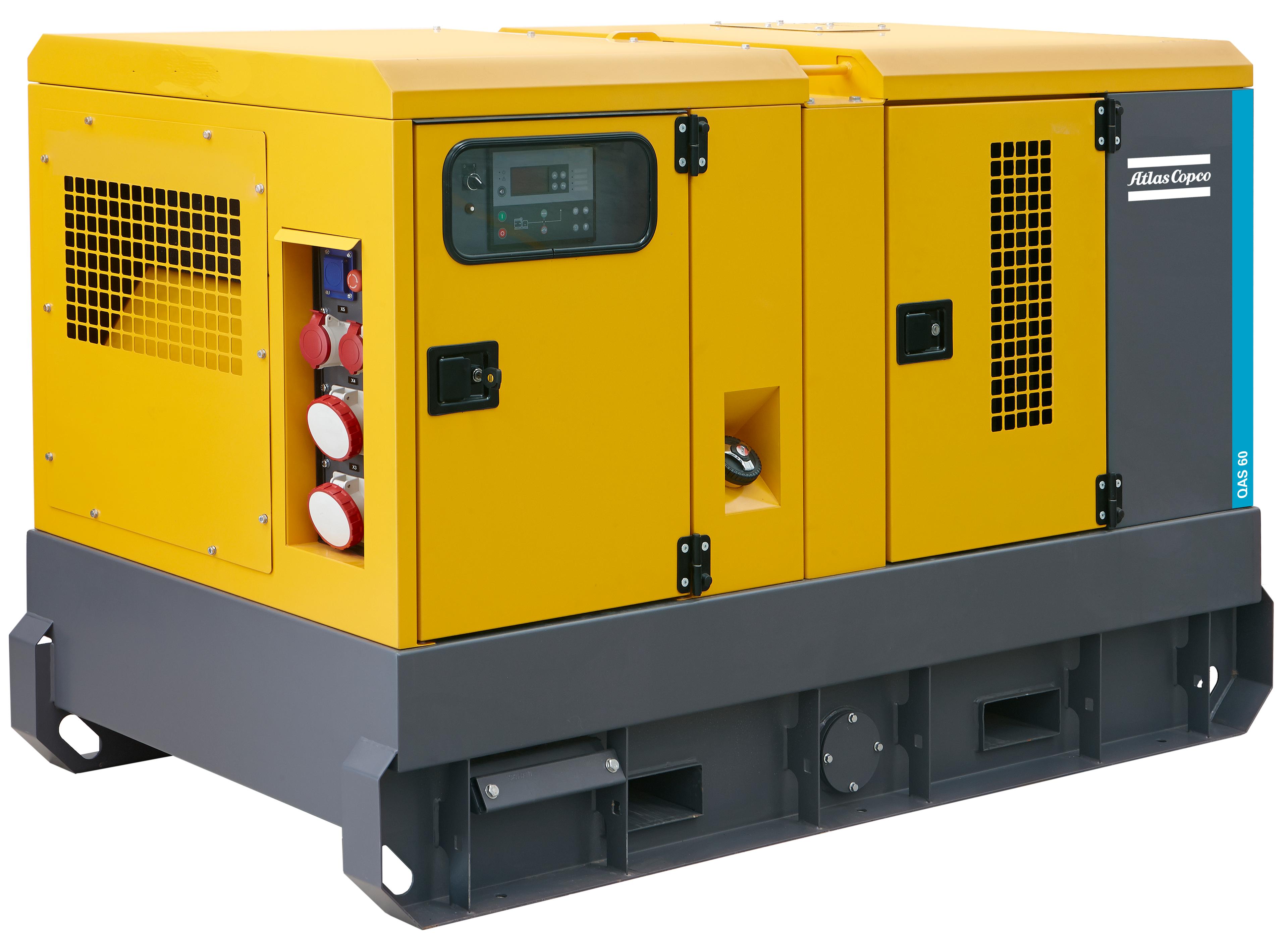 Elverk 60kVa, dieseldriven