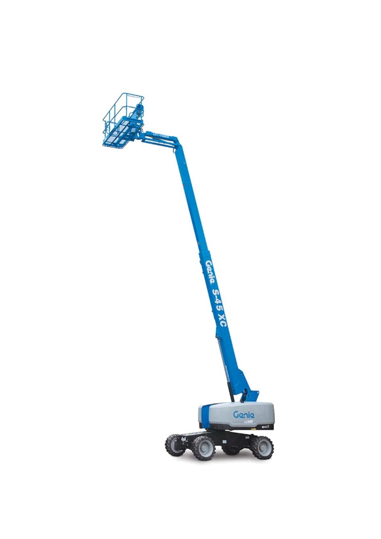 Teleskoplift, plattformshöjd 13,5m