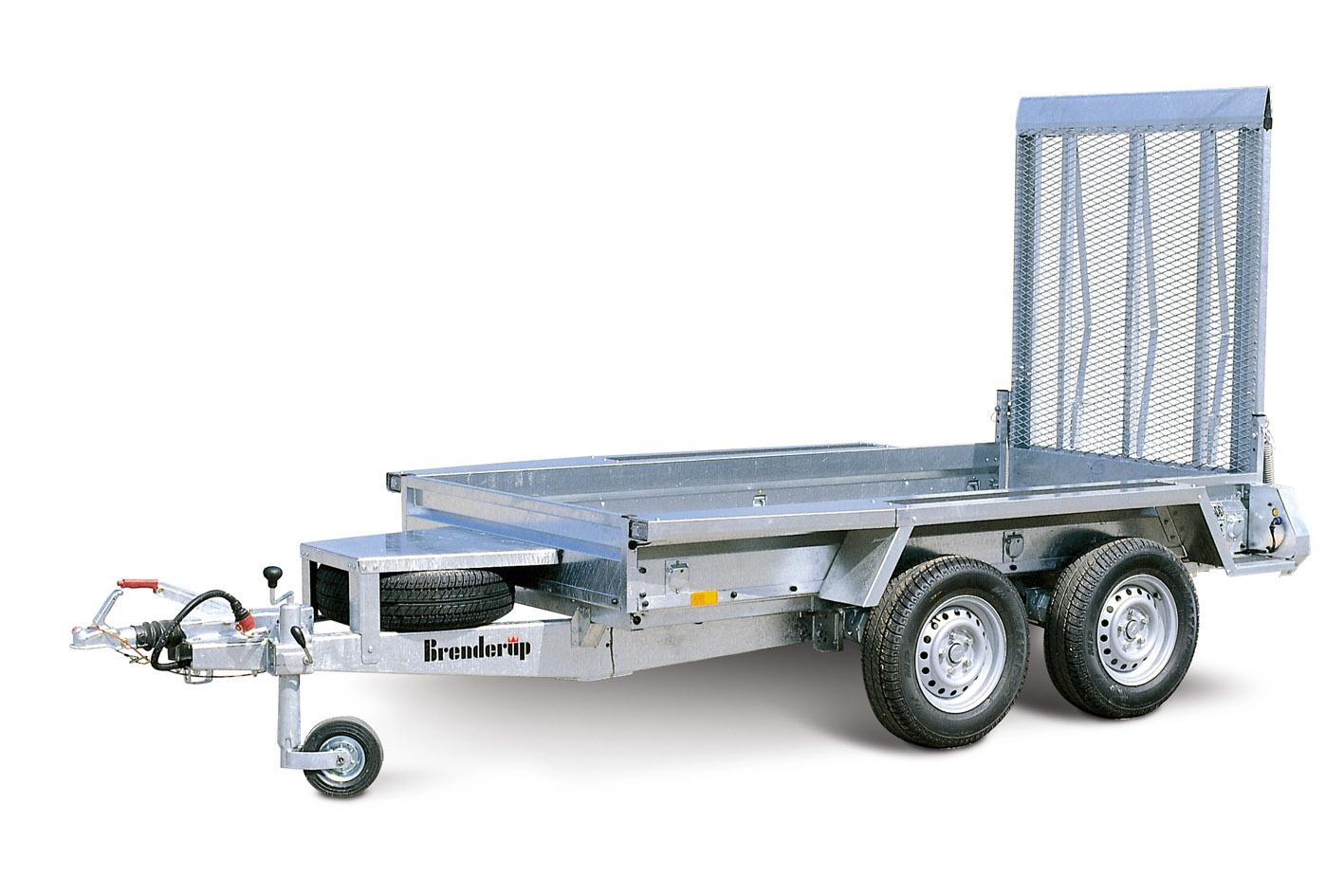 Maskintrailer <1500kg