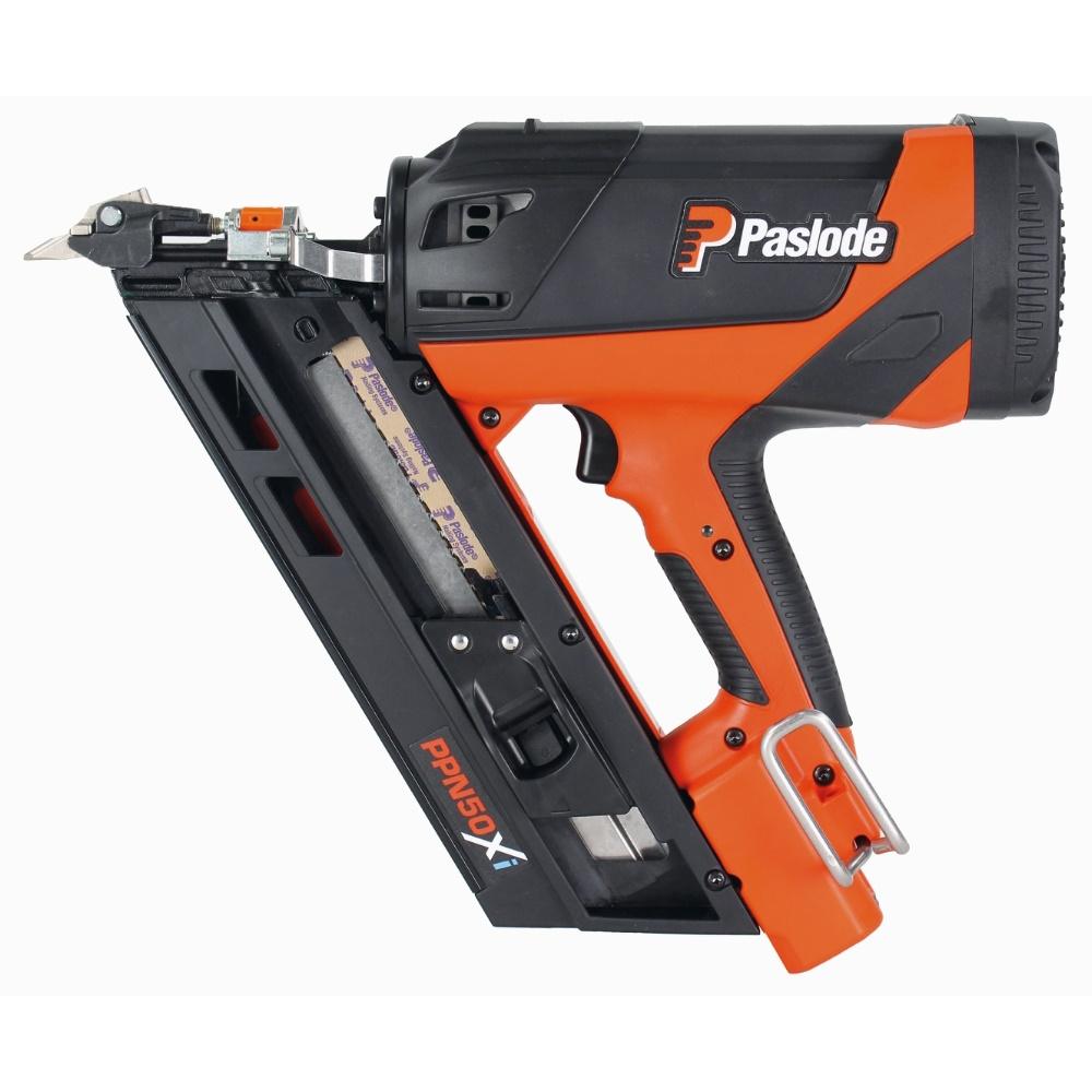 Ankarspikpistol, gasdriven, rakbandad 34°, spiklängd 35–50 mm