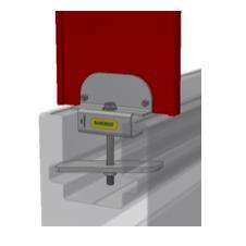 Safepass fordonsbarriär X3 fäste