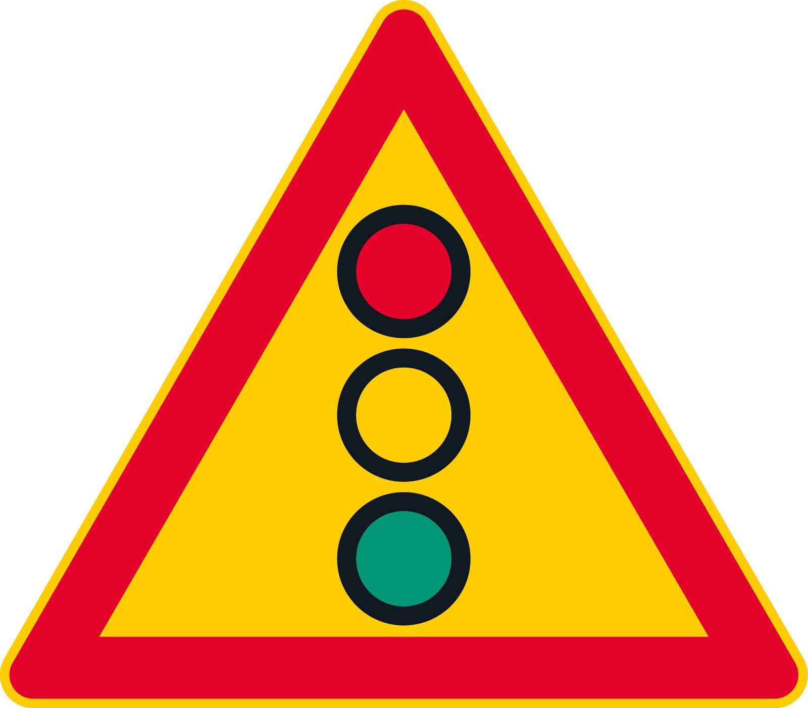 A22 Varning för flerfärgssignal N plast